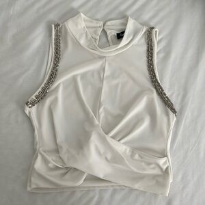 White cropped